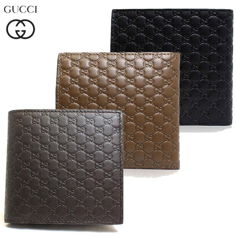 GUCCI（グッチ） 財布 メンズ 二つ折り ブランド 使いやすい 革 本革