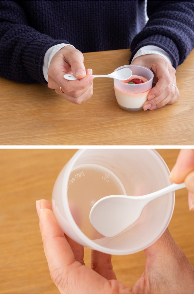 カップスプーン 琺瑯 ホーロー カトラリー Blanc ブラン takakuwa 高桑