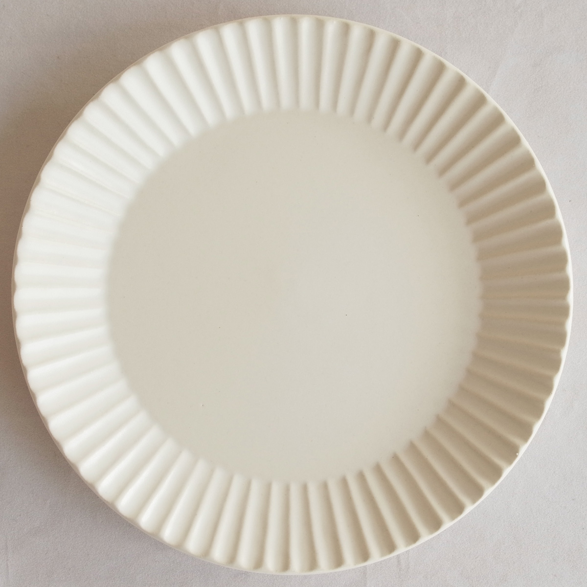 SAKUZAN ストライプ Stripe 丸皿 M 18.8cm プレート 作山窯 美濃焼