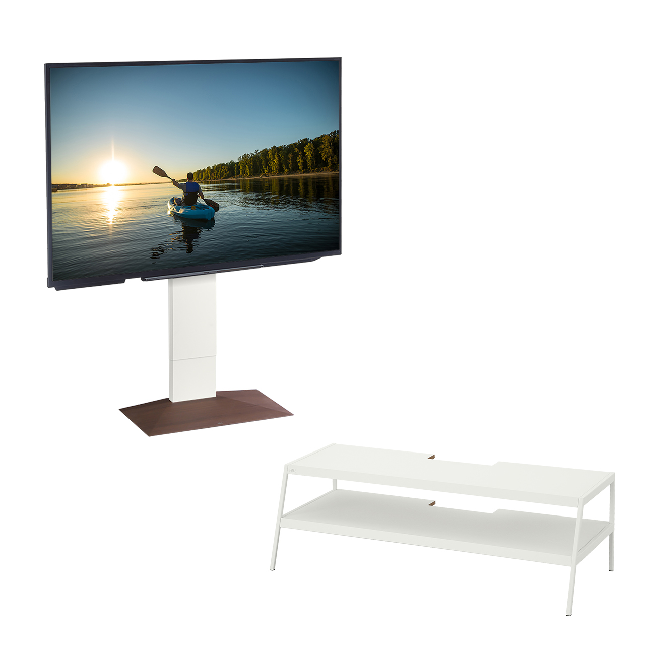 EQUALS（イコールズ） テレビ台 WALL 壁寄せテレビスタンド 32〜80v