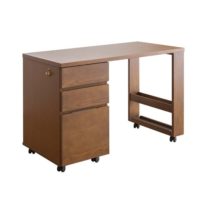 MINT 収納付デスク 学習机 勉強机 システムベッド用 : 家具