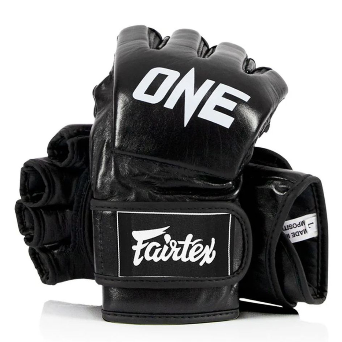 ONE Championship 公式 オープンフィンガーグローブ 本革 フェア