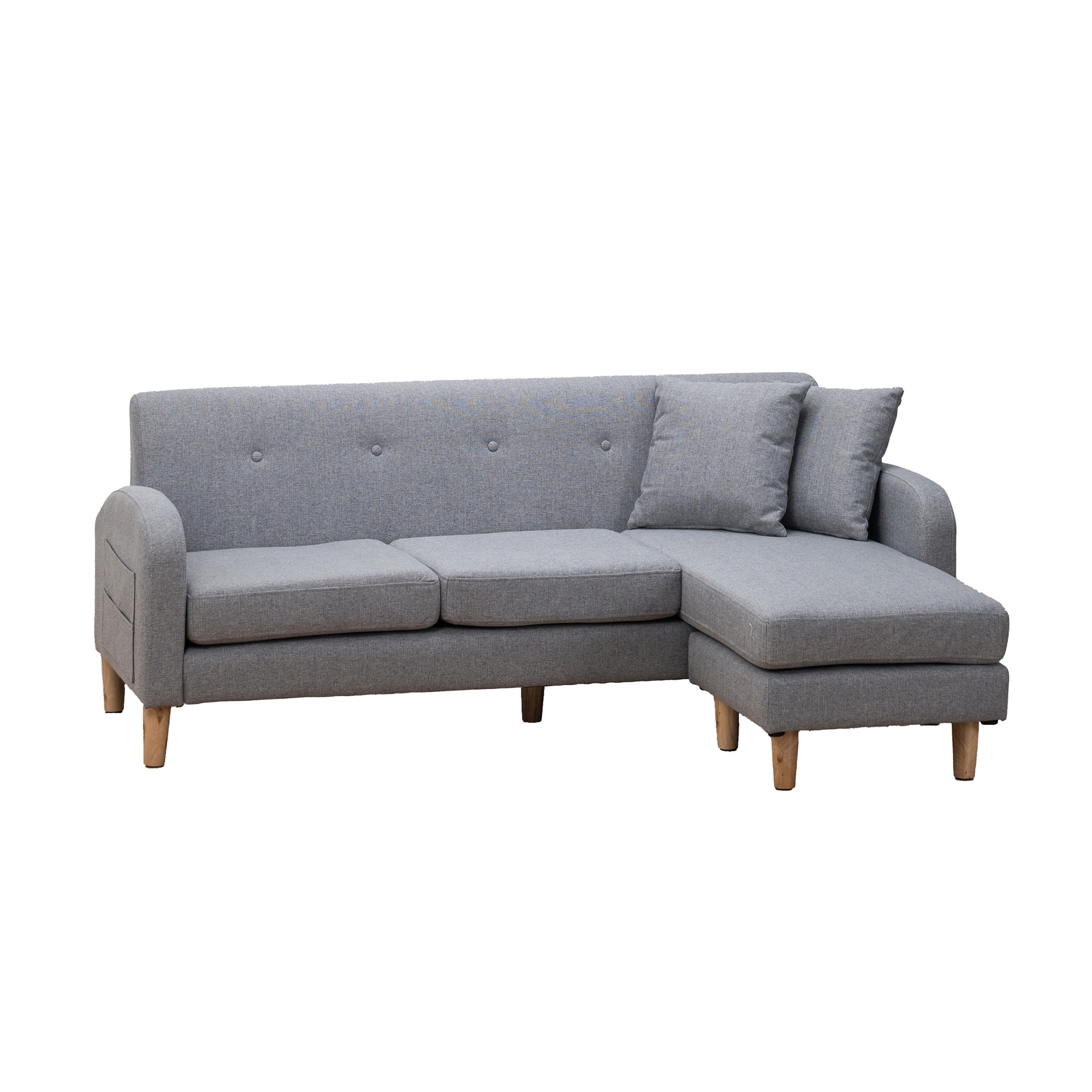 VENTOTA ソファー 3人掛け 2人掛け オットマン付き カウチソファー