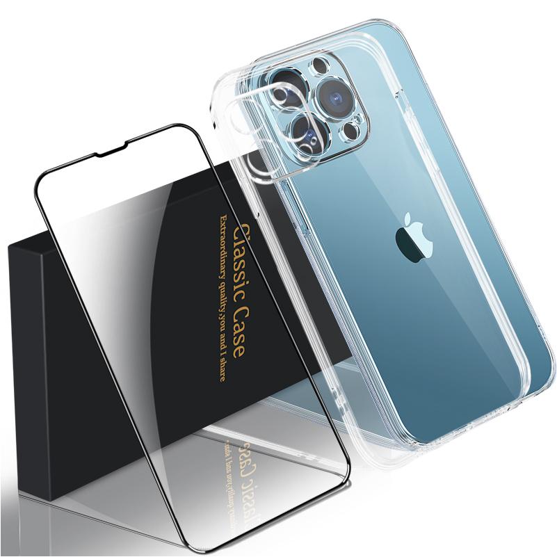 FIPRIN iPhone17 ケース ガラスフィルム セット クリア iPhone15 pro
