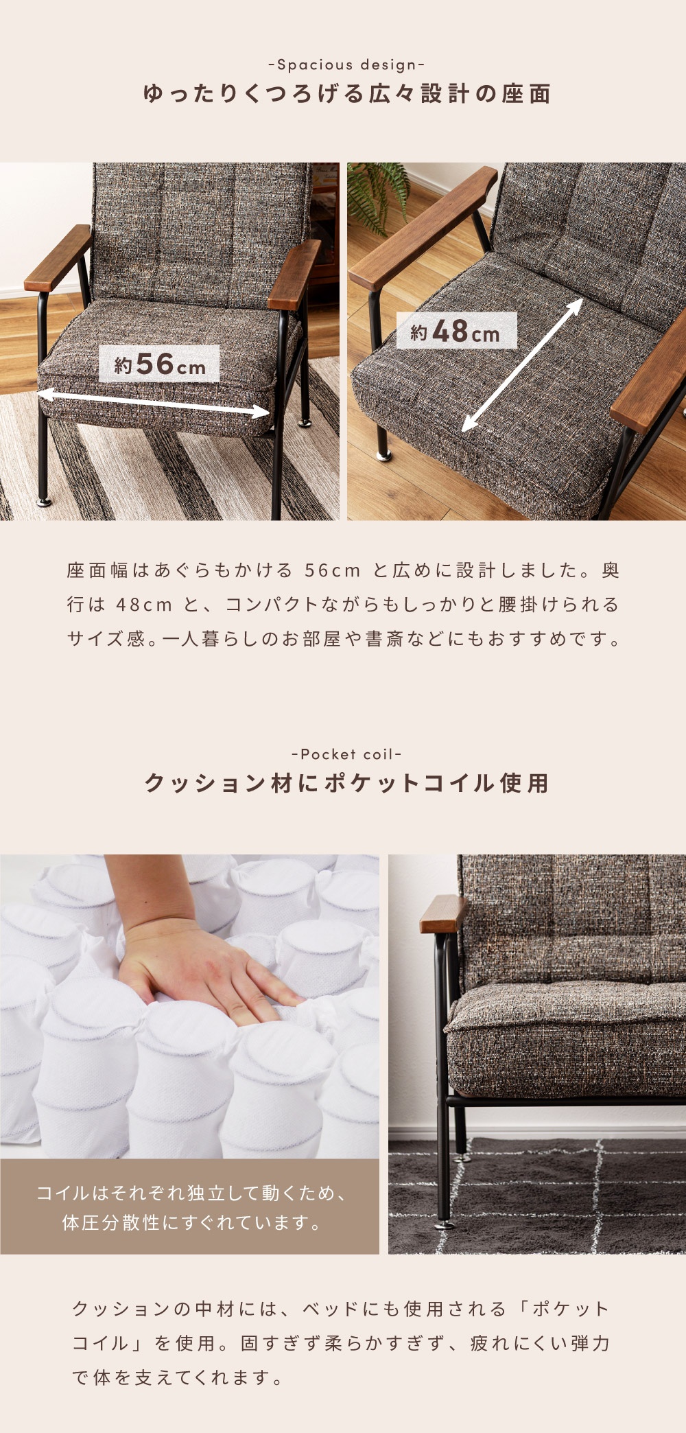 mahalo]早い者勝ちーーー！籐製 円形 1人掛けソファ mahalo]早い者勝ち [