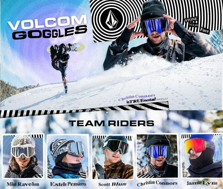 VOLCOM（ボルコム） 23-24 スノボ ゴーグル SNOW Garden Goggle