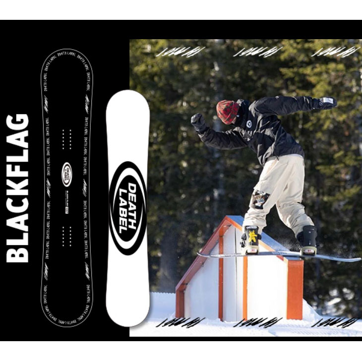 モス（MOSS） 23-24 DEATH LABEL デスレーベル BLACKFLAG ブラック