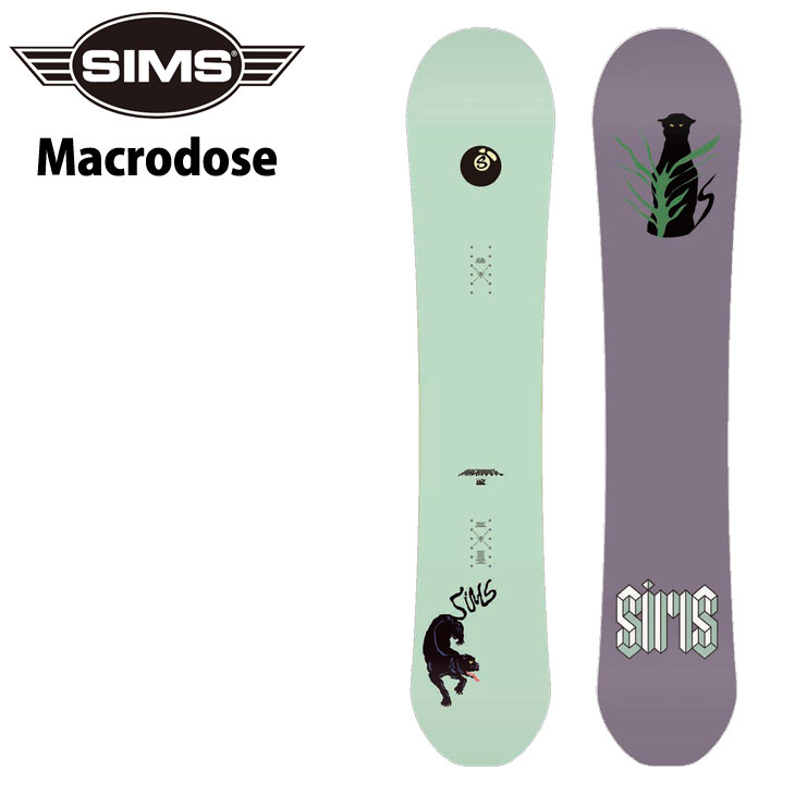 SIMS 23-24 SIMS シムス Macrodose マクロドーズ スノーボード 板