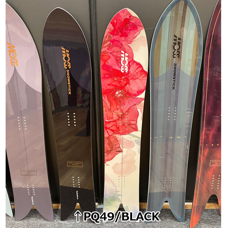 モス（MOSS） 24-25 MOSS SNOWSTICK スノースティック PQ49 BLACK