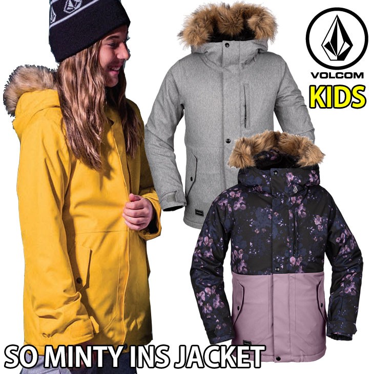 VOLCOM（ボルコム） 19-20 スノーウェア キッズ SO MINTY INS JACKET