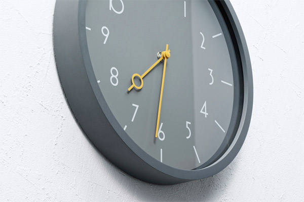 INTERFORM（インターフォルム） VETELI WALL CLOCK GRAY （ヴェテリ