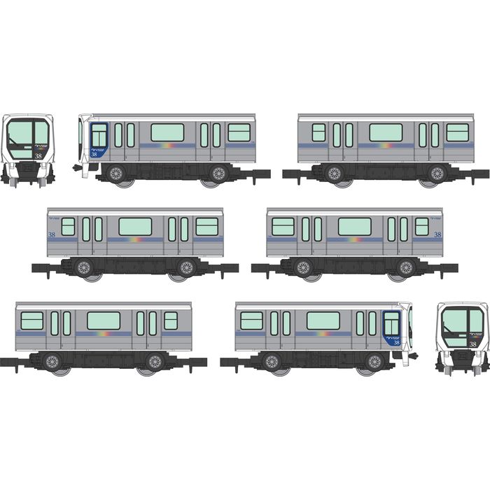 Nゲージ 新交通システムコレクション 新交通ゆりかもめ7300系 6両