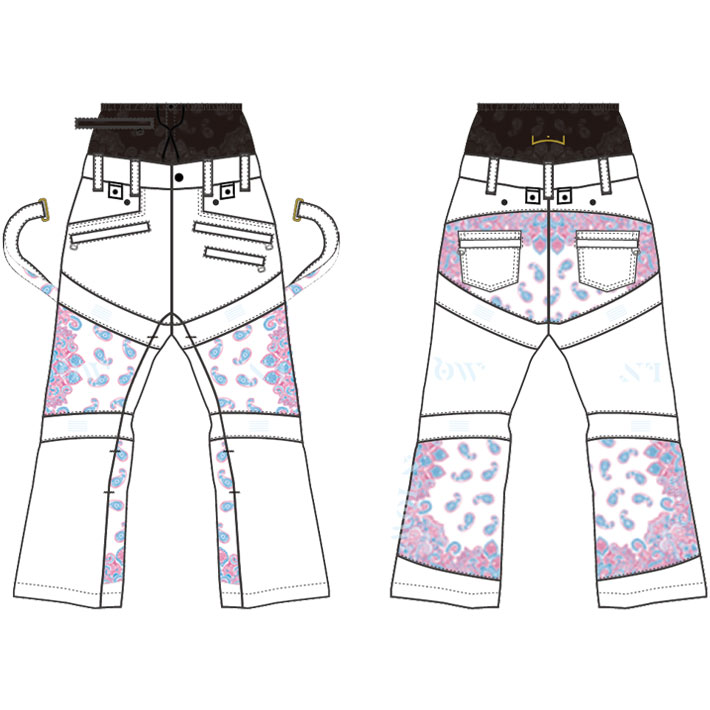 MARQLEEN（マークリーン） 25-26 ギャラクシー パンツ GALAXXXY PANTS