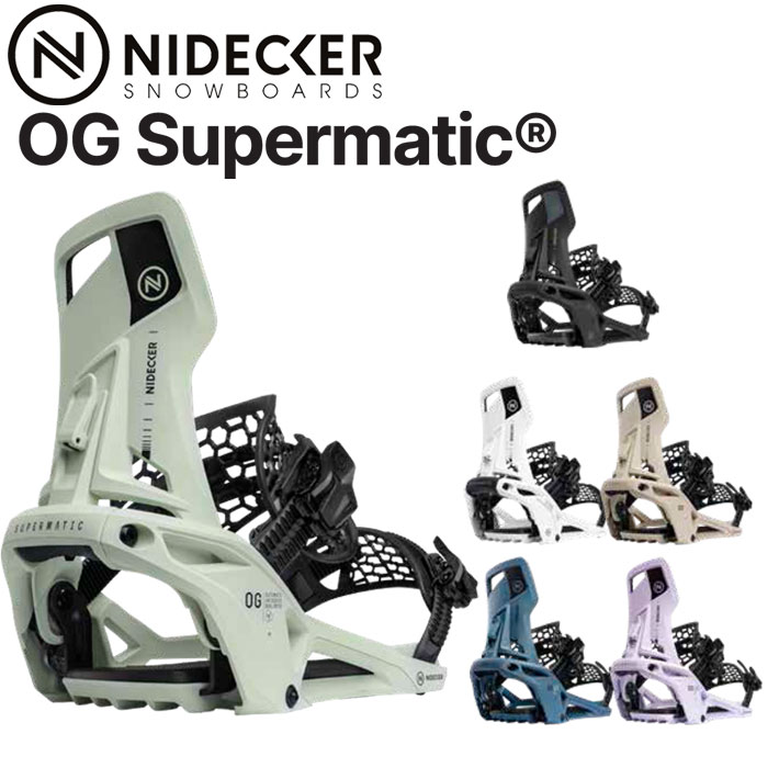 NIDECKER（ナイデッカー） 25-26 NIDECKER ビンディング OG Supermatic