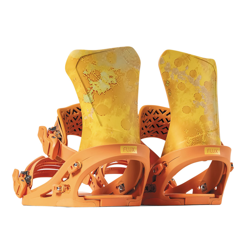 スノーボード ビンディング（色：イエロー系）｜スノーボード