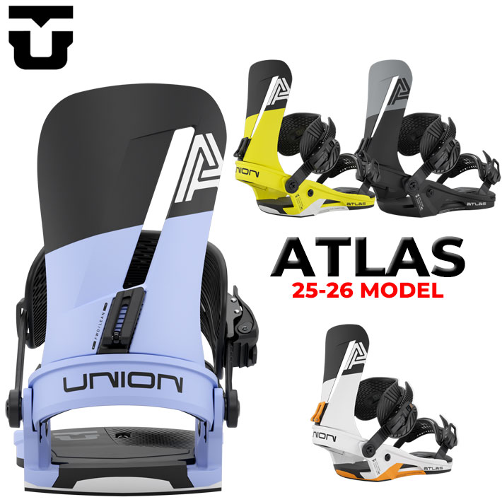 UNION BINDING 25-26 UNION スノーボード ビンディング ATLAS ユニオン