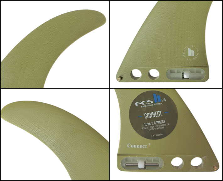 FCS FCS2 FIN フィン ロングボード CONNECT PG LONGBOARD FIN 7 エフ