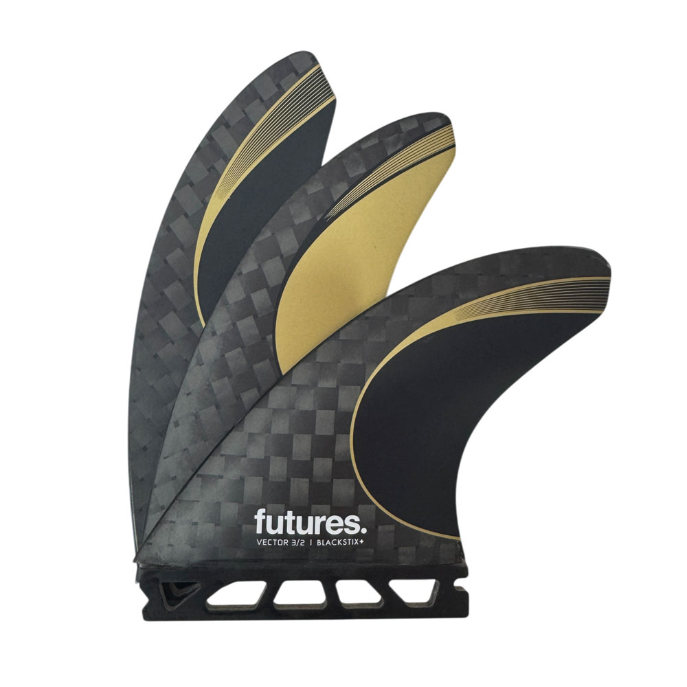 Futures トライ フィン AUフィン AUfins ブラックイエロー Shop | AU Fins