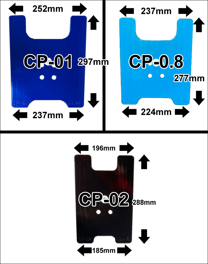 OJK PLATE HARD オージェーケー プレート CP-01 ハード カービング用