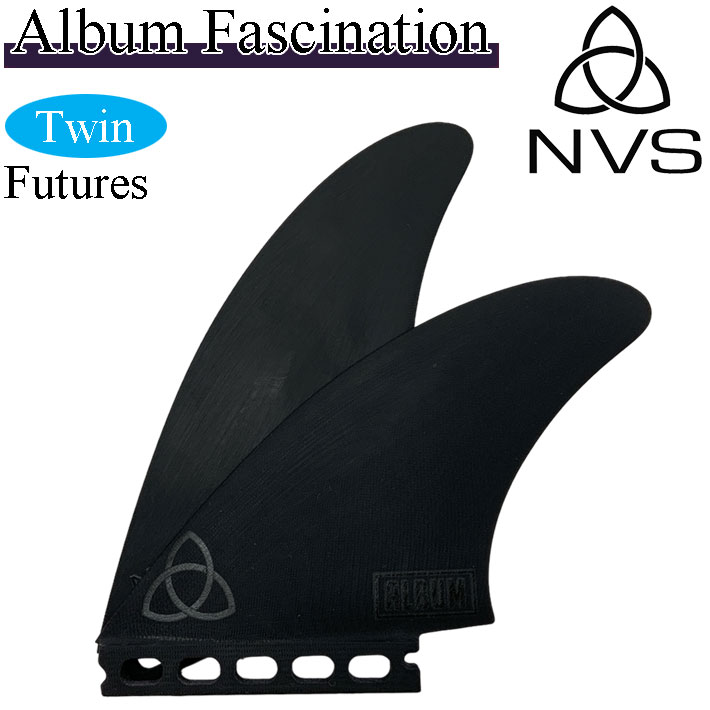 サーフ フィン ショートボード用フィン NVS Fin ALBUM FASCINATION