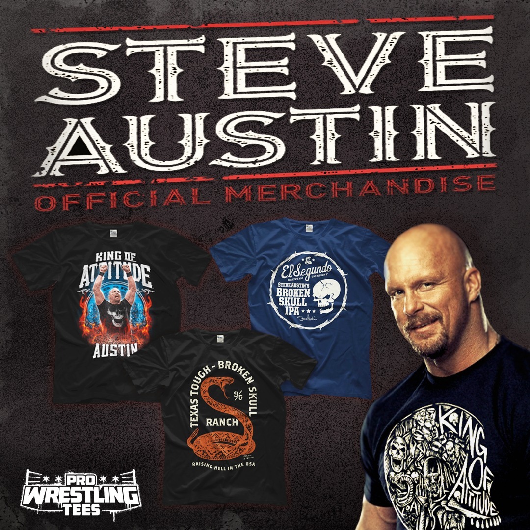 ストーンコールド・スティーブ・オースチン Tシャツ「STONECOLD STEVE