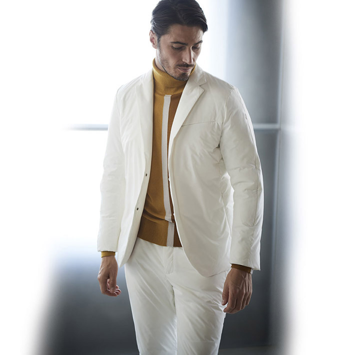 g-stage（ジーステージ） ダウンジャケット メンズ 秋冬 テーラード 撥