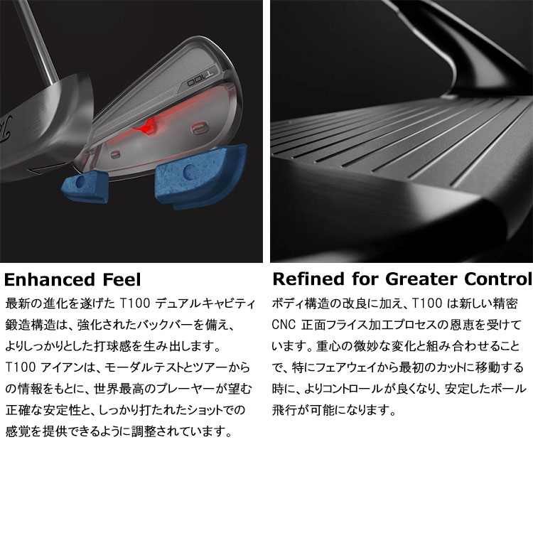 Titleist（タイトリスト） (期間限定) 2023モデル T100 アイアン 6本