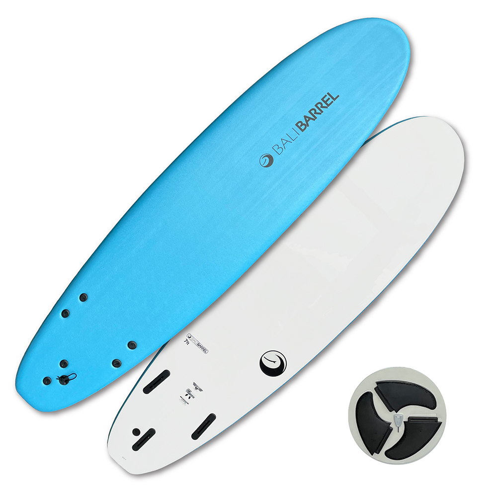 ソフトサーフボード スポンジボード 7フィート ファン トライフィン