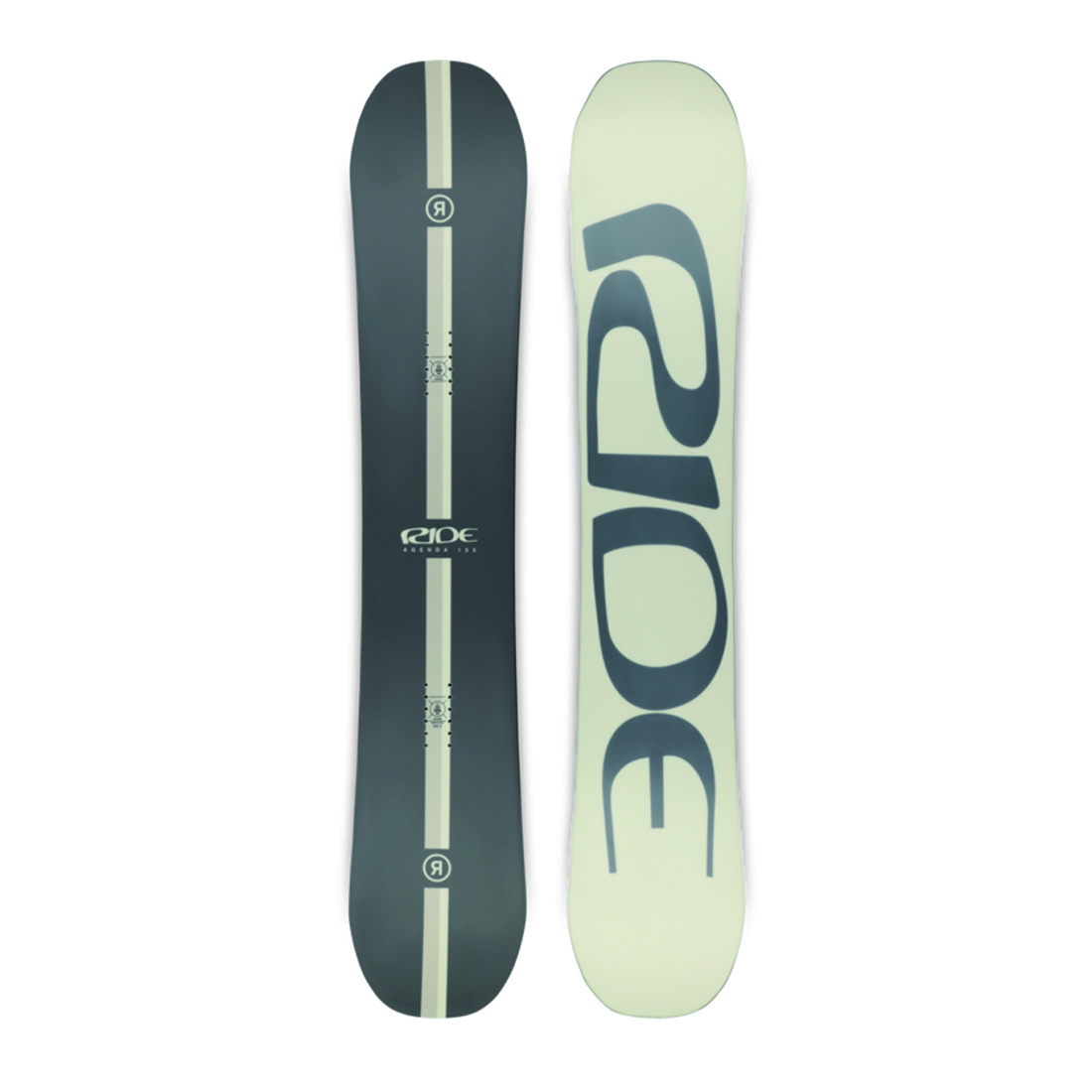 RIDE（ライド） スノーボード AGENDA 2025. ツイン ハイブリッド