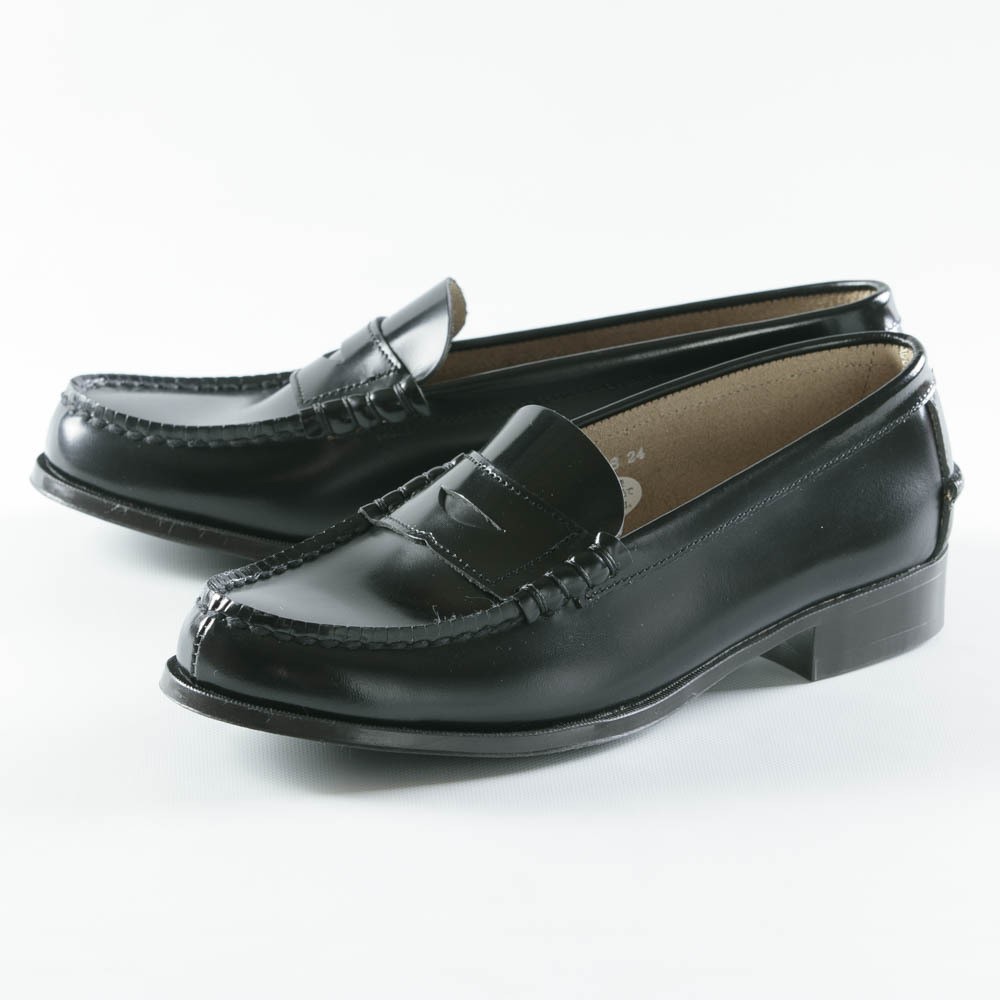 HARUTA（ハルタ） ローファー レディース 学生 本革 3E 幅広 日本製