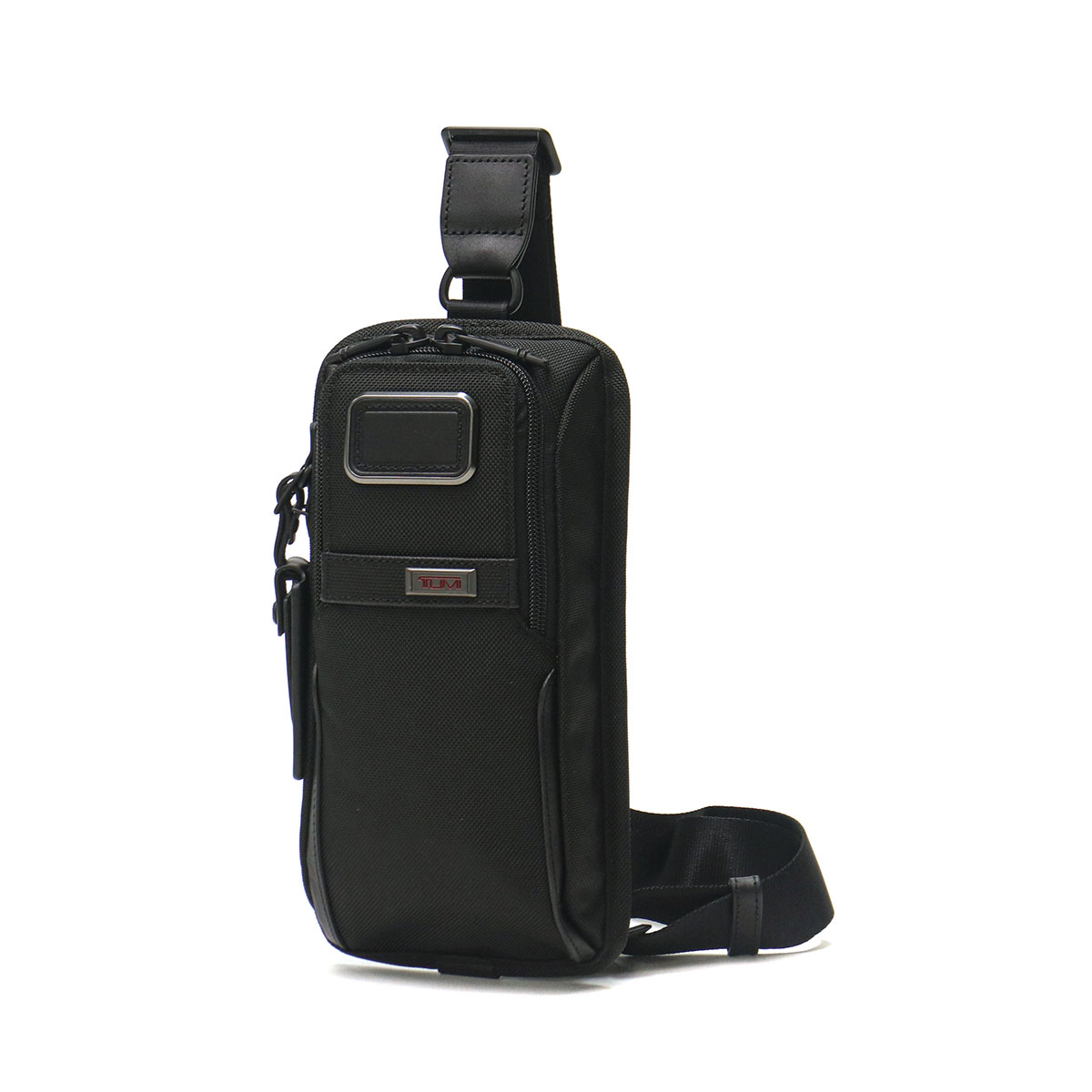 TUMI トゥミ ムラーノ Centro スリング ボディバッグ レザー 黒 TUMI