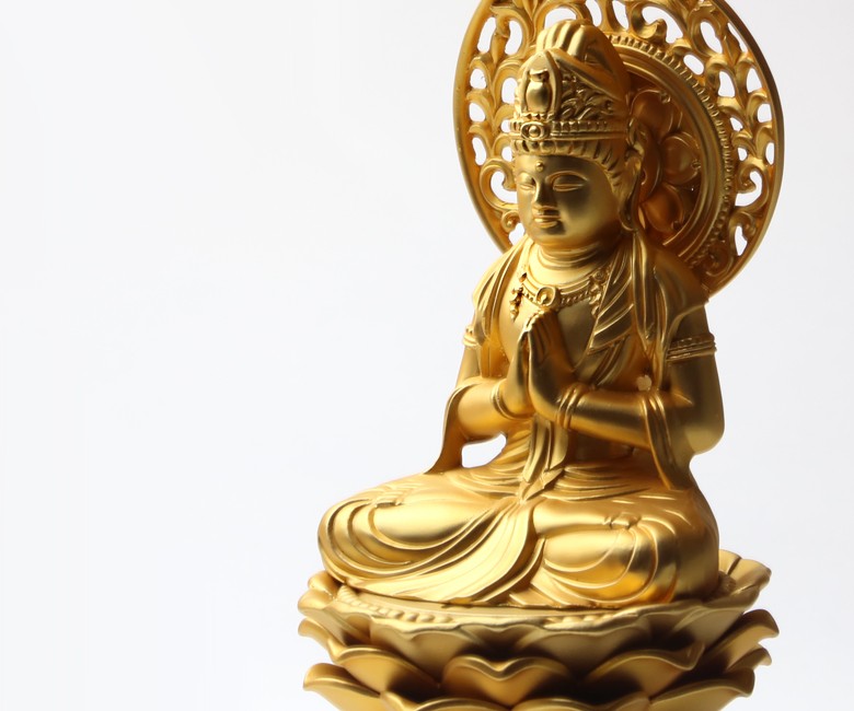 仏像 勢至菩薩 15cm