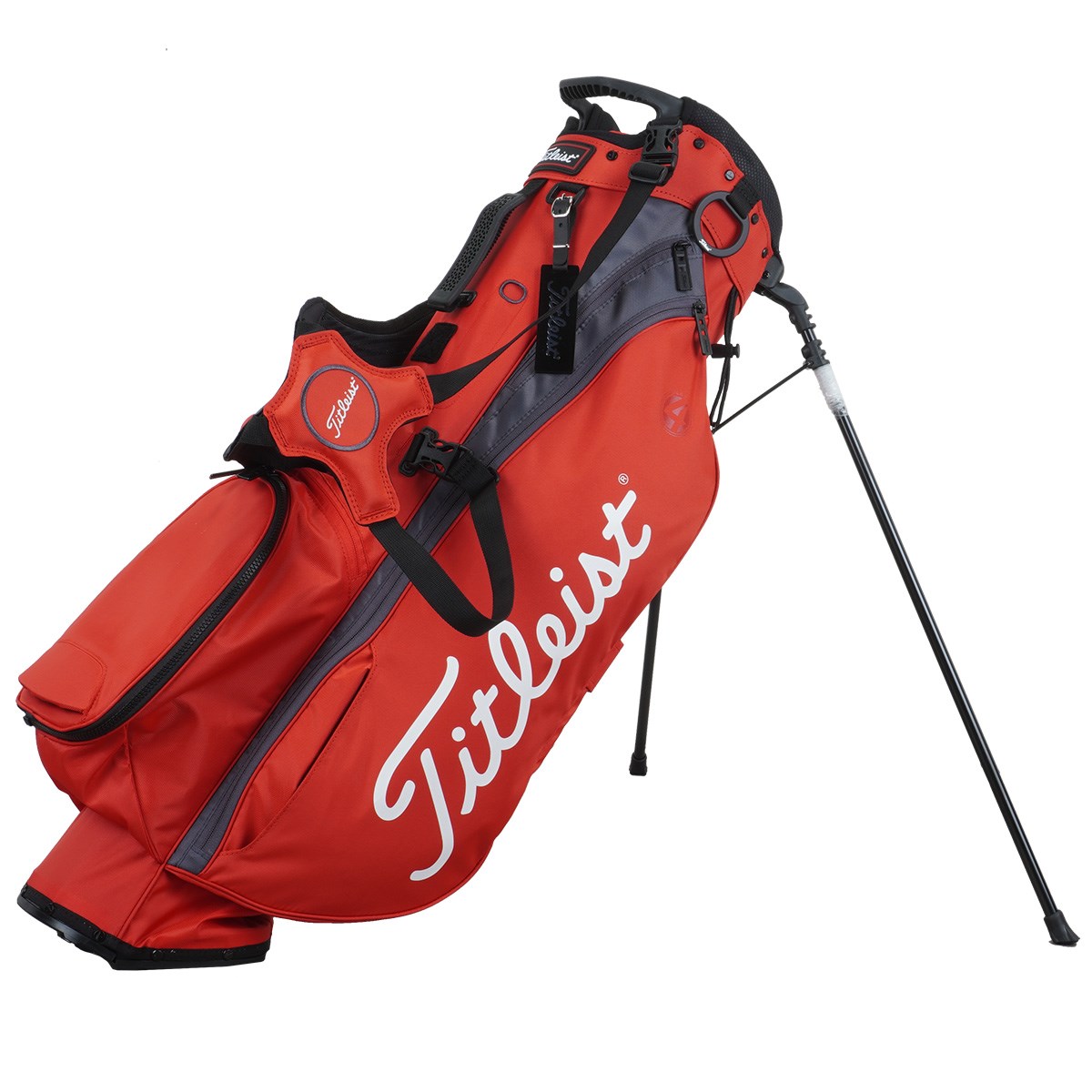 Titleist オレンジ キャディバッグ #A58LS Titleist オレンジ キャディ