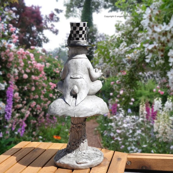 単品 ガーデニング ガーデン 雑貨 うさぎ アリス【ラビットBOOK】樹脂