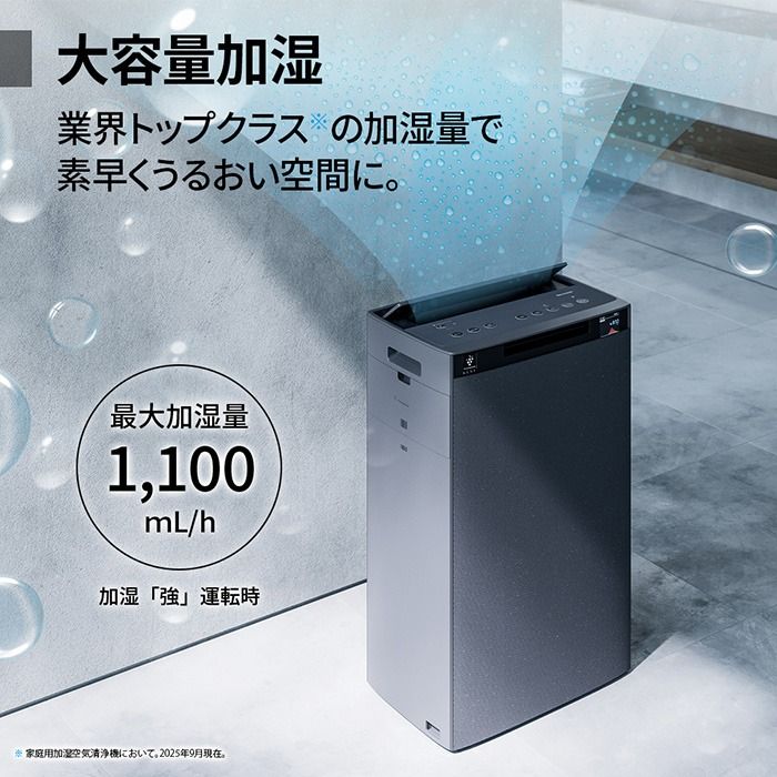 SHARP（シャープ） 加湿空気清浄機 グレー系 プラズマクラスターNEXT