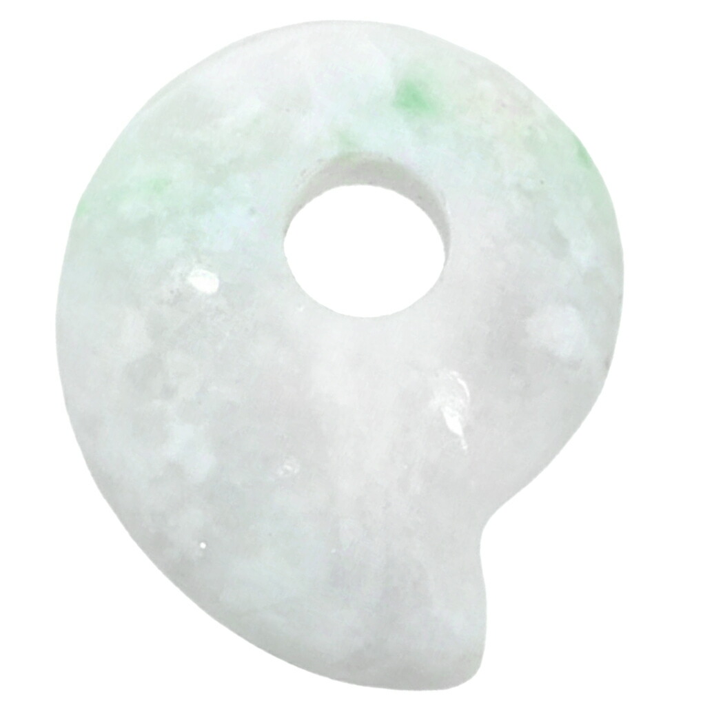 糸魚川翡翠 勾玉 最高級 縦約16.3mm 二ノ型 産地証明書 国産 桐箱 付き