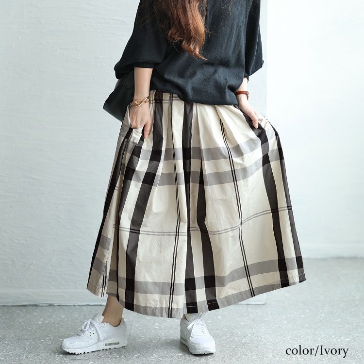 未使用品 Admiral チェック柄スカートセット Lサイズ 未使用品 Admiral