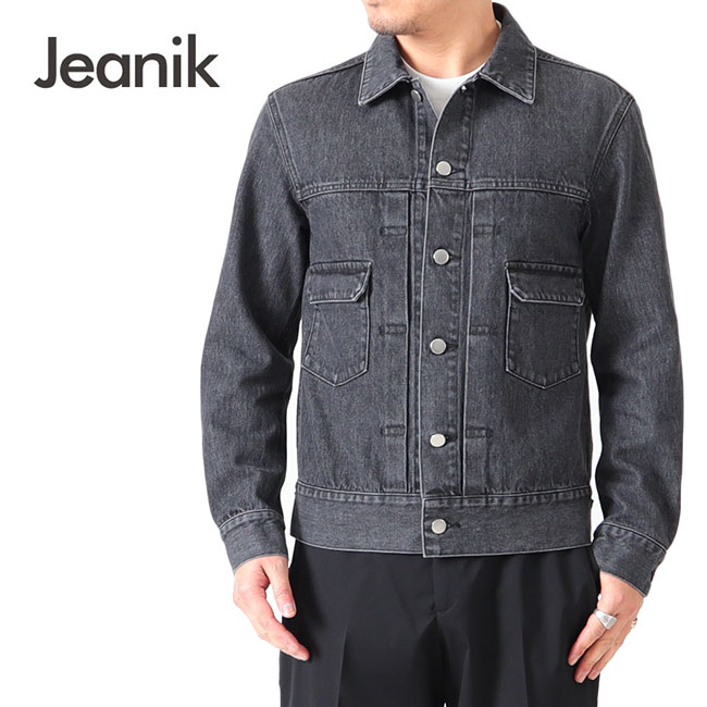 Jeanik ジーニック 3rdタイプ ワンウォッシュ デニムジャケット