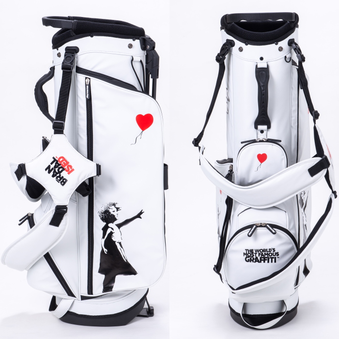 Banksy バンクシー ゴルフ BACB-02S スタンド キャディバッグ Balloon