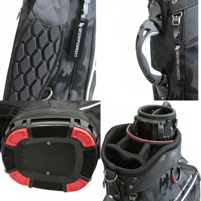 DESTINY CONCEPT サブバック内蔵型 カモフラージュ ゴルフバッグ golf