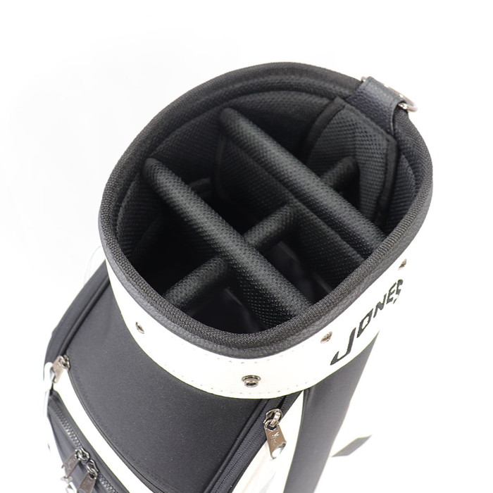 Piretti キャディバッグ ブラック/ホワイト Piretti キャディバッグ