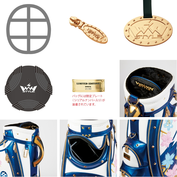 WINWIN STYLE（ウィンウィンスタイル） 富士山/日本一 キャディバッグ