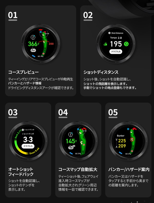 VOICE CADDIE（ボイスキャディ） T11 PRO ゴルフウォッチ 腕時計型GPS