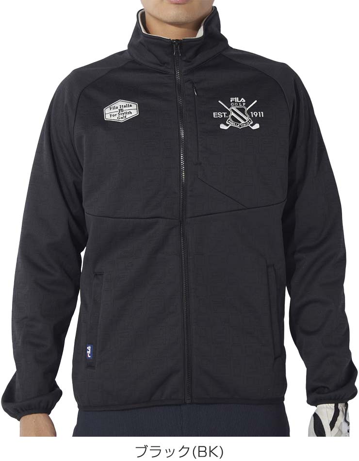 FILA GOLF フィラゴルフ 高周波キルト 3層ボンディング フルジップ