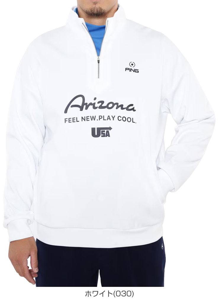 PING（ピン） ネイティブライン ピンカリハイゲージ ハーフジップ