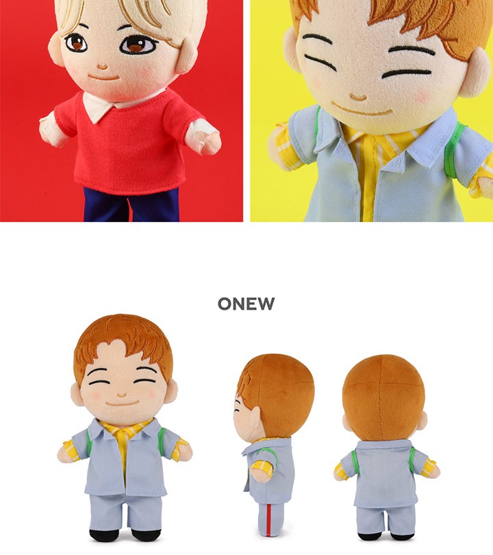 SHINEe シャイニー 公式 ぬいぐるみ CHARACTER DOLL メンバー選択 : 韓