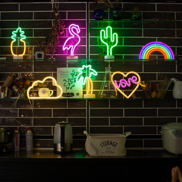 LEDネオンサイン ヤシの木 インテリア ライト LED ネオン ネオンサイン