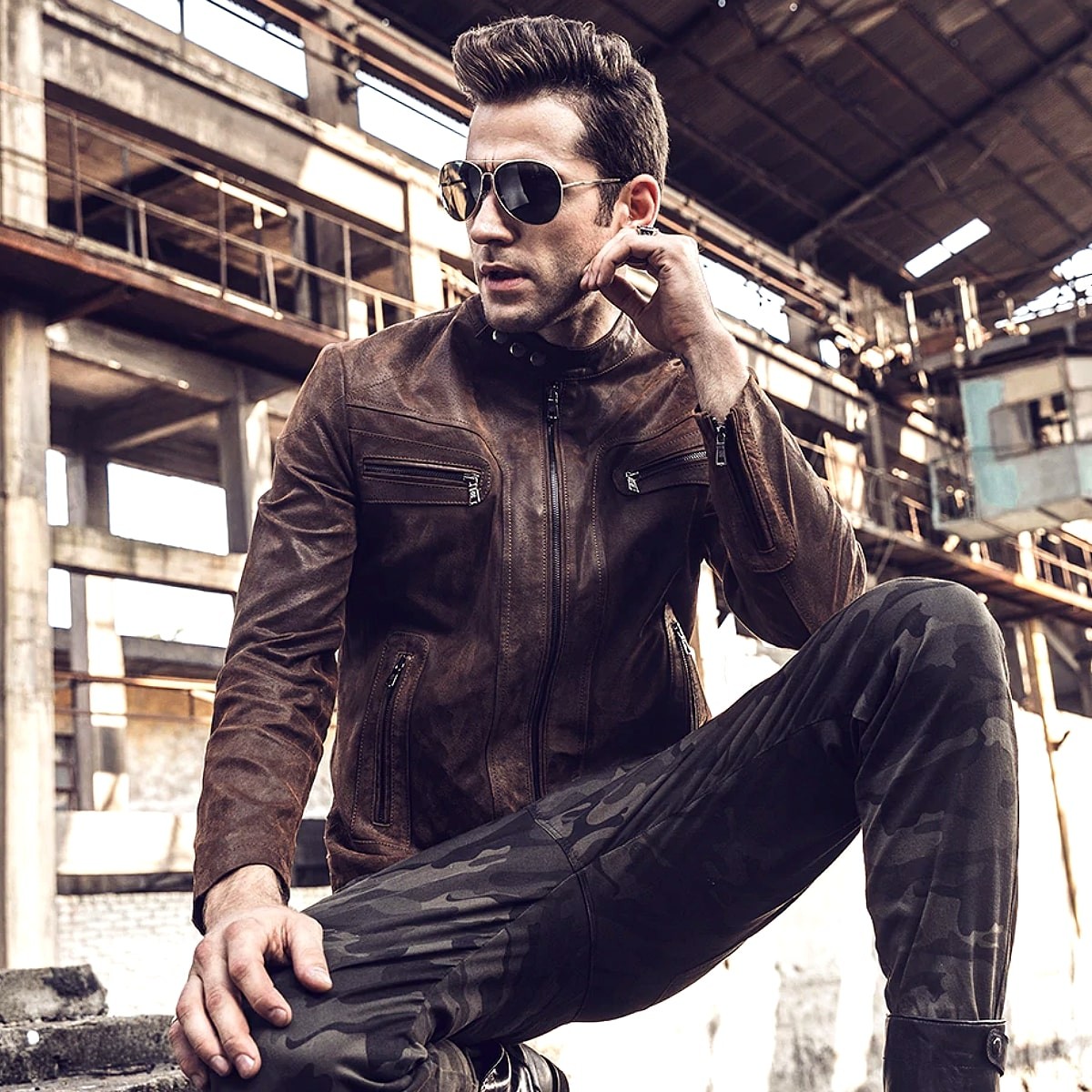 送料無料!】全10サイズ メンズ ビンテージピッグスキンジェニュイン