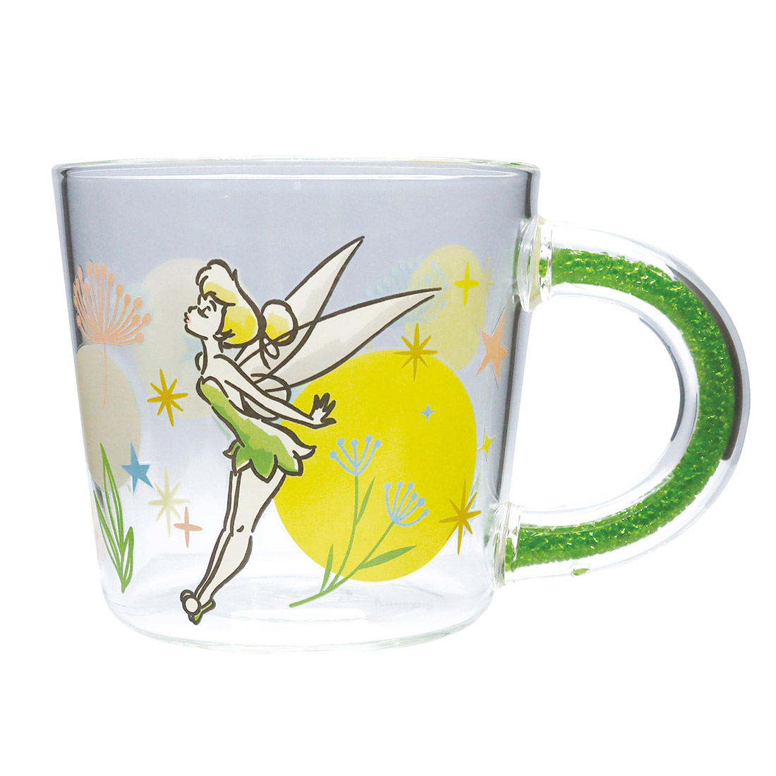 Disney（ディズニー） ガラスマグ 耐熱 アリエル ラプンツェル エルサ