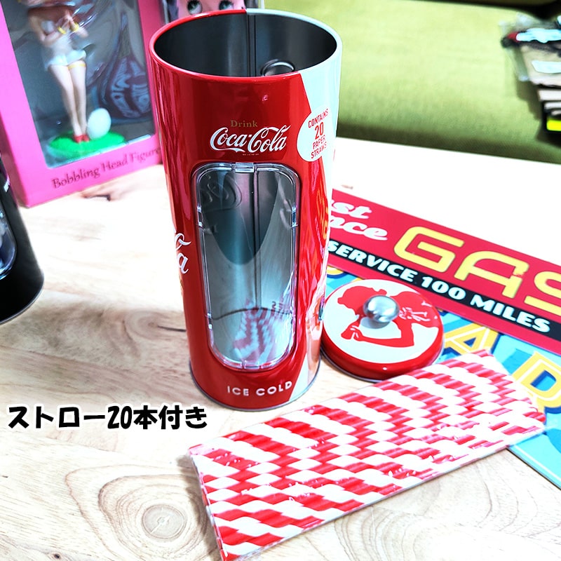 Coca Cola（コカコーラ） ストローケース 正規ライセンス品 お箸入れ